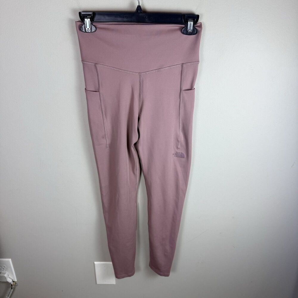 The North Face Women’s Motivation High Rise 7/8 Pocket Mauve Leggings Medium
